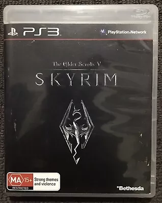 SKYRIM: The Elder Scrolls V - Playstation 3 PS3 Game - Complete With Manual/Map • $6.95