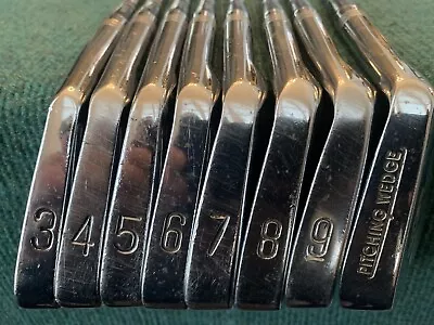 RARE MINTY MacGregor MC Forged Muscleback Iron Set - RH 3-PW Steel Shaft - WOW • $159.99