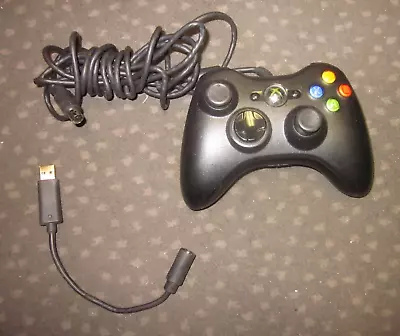 GENUINE Microsoft Xbox 360 Wired Controller With USB Adapter • $9.99