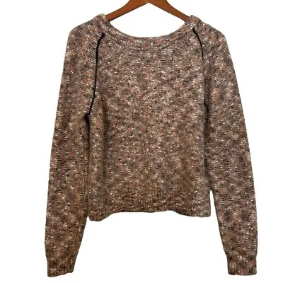 Anthropologie Women La Fee Verte Kid Mohair Wool Marled Raglan Sleeve Sweater XS • $15.55