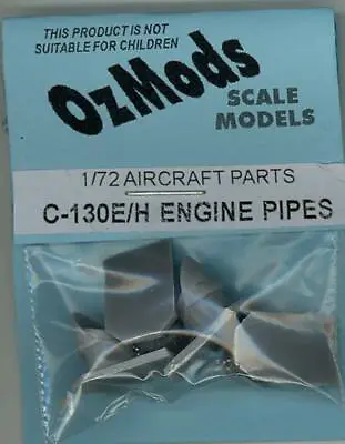 OzMods 1/72 LOCKHEED C-130E/H HERCULES ENGINE PIPES • $6.50