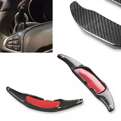 Carbon Fiber Steering Wheel Shifter Paddle Extension For Benz AMG A45 C63 E63 • $67.42