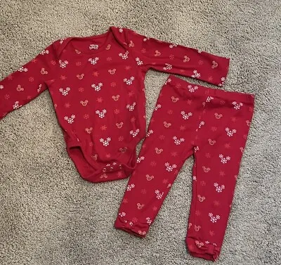 Disney Baby Minnie Mouse Holiday Baby Set 18 - 24 Months • $10