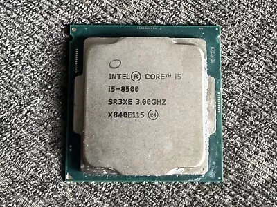 INTEL CORE I5 8500 HEX CORE CPU - 3.00GHZ - SR3XE • £32