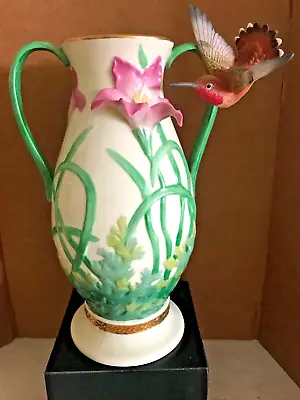 Maruri Vase Morning Dew Floral Collection Rufous W/ Anemane-MD-2306 • $199.95