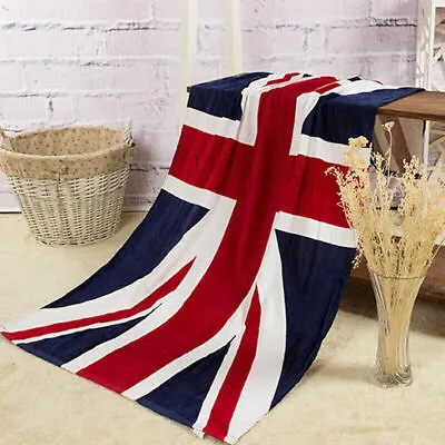 2Pcs  British Flag Union Jack Pattern Bath Beach Large Soft Gifts 0101 Washclot • £11.54