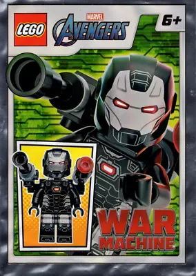 £6.49 • Buy LEGO - Marvel Avengers -War Machine #2 - Foil Pack - 242213 - New & Sealed Sh820