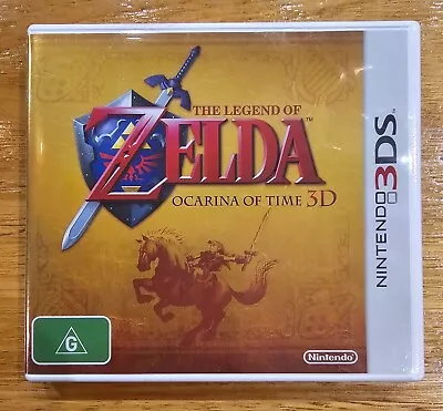The Legend Of Zelda Ocarina Of Time 3D VGC  Nintendo 3DS AUSPAL Complete • $39