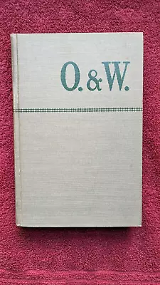 O & W Ontario & Western Railway By William Helmer **Signed** MDV • $29.50