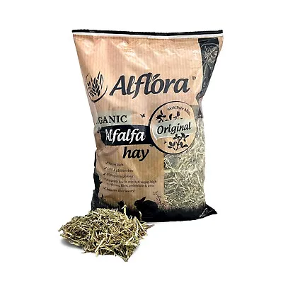 Alflora Premium Organic Alfalfa Hay 1kg - Rabbit Hamster Gerbils Guinea Pig • £9.99