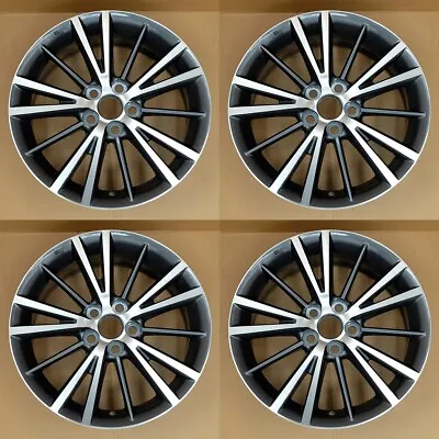 16  SET OF 4 Machined GREY Wheel For 14-19 Toyota Corolla OEM Quality Rim 75150B • $639.96