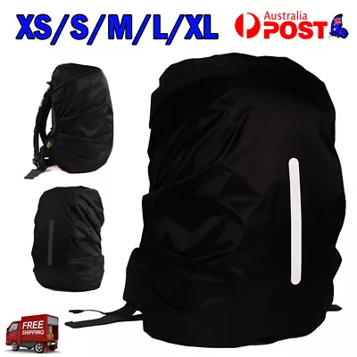 Outdoor Foldable Backpack WaterProof Rain CoverRucksack Camping Travel Bag Cover • $5.83