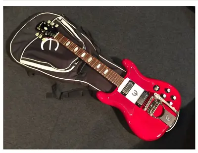 Epiphone Wilshire 50th Anniversary Crestwood Custom Red Electric Guitar And Case • $1235