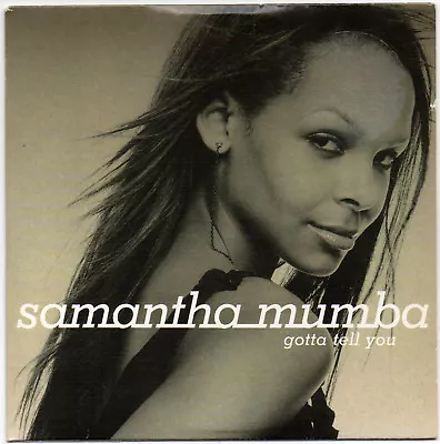 SAMANTHA MUMBA -Gotta Tell You- 12 Track Promo CD • £3