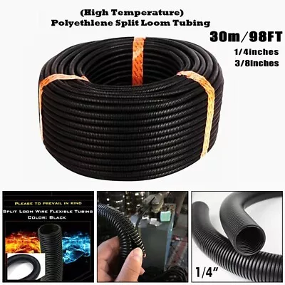 Outdoor Cable Conduit Plastic Flexible Tubes Hose-Pipe Wire Protection Cable • $27.17