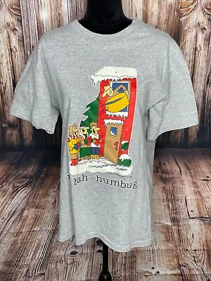 Vtg Single Stitch The Misters Holiday Mr Bah-humbug T-shirt Tee Size L Anvil • $24