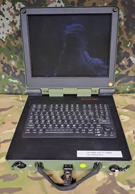 Rare DRS Tactical Systems Rugged Military Issue Engineers Laptop Computer • £595.95