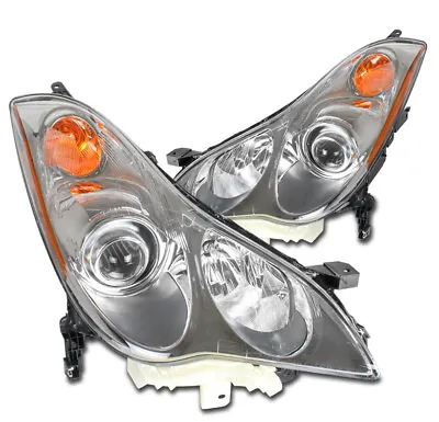 For 08-12 INFINITI EX35/14-17 QX50 Halogen Projector Headlights Headlamps Chrome • $706.95