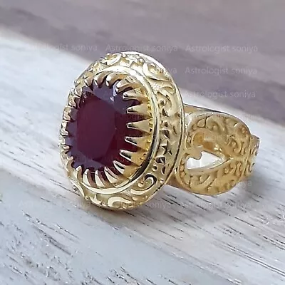 Natural Ruby Ring-Sterling Silver-Anniversary Gifts-Gift For Mother's Day • $64