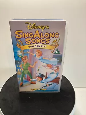 $9.59 • Buy Disney Sing Along Songs You Can Fly VHS PAL Video Peter Pan