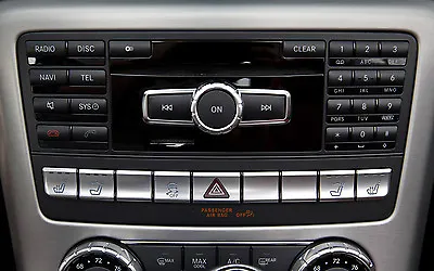 $12.55 • Buy V2 2012 -2014 Mercedes Cla Cls Ml Series Radio Button Decals Worn Peeling Button