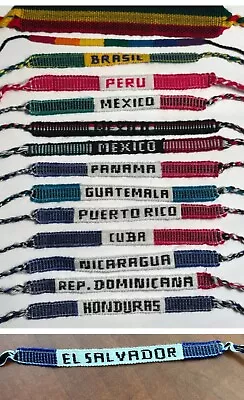 Handwoven Latin Bracelets - Shipping Included • $8