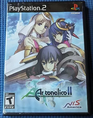 PS2 Ar Tonelico 2 Melody Of Metafalica PlayStation 2 CIB • $94.99