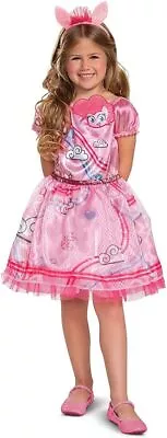 Pinkie Pie Chibi Classic My Little Pony Pink Fancy Dress Halloween Child Costume • $39.57
