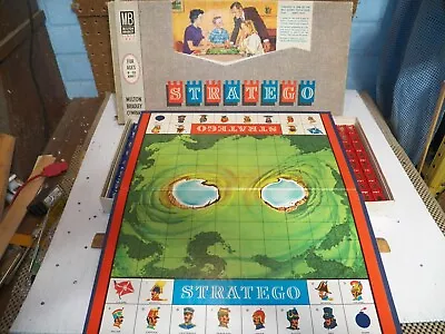 1961 MILTON BRADLEY STRATEGO Board Game - Complete! • $19.99