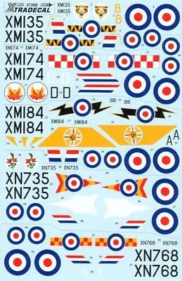 Xtradecal 72088 1:72 BAC/EE Lightning F.1A/F.2 • £7.20