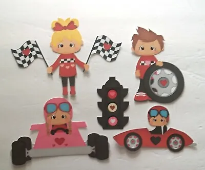 3D UPick NEW Race  Mechanic Fireman Boy Girl Sport Scrapbook Card Embellishment • $1.24