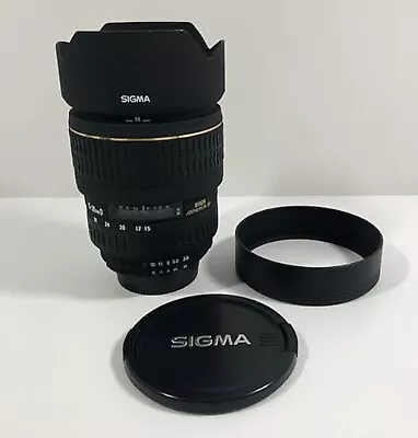 Sigma 15-30mm F/3.5-4.5 EX DG IF Aspherical Ultra Wide Angle Zoom Lens For Ni... • $98