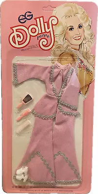 Vintage 1970's Goldberger Dolly Parton Doll Clothes Pink Shoes Hair Acc  NIB • $60