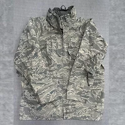 All Purpose Environmental Camouflage Parka Tiger Stripe Military Large Long • $40.10