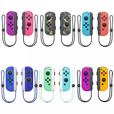 For NS Nintendo Switch Joy Con Controller Neon Wireless Gamepad With Straps  • $34.99