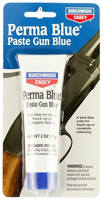 $11.95 • Buy Birchwood Casey Easy To Use Perma Gun Blue Paste Long Lasting Tube 2 Ounce 13322
