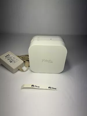 Brother P-Touch Cube Smartphone Label Maker Wireless PT-P300BT - TESTED • $39.95