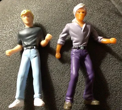 RARE TV Series Figurines Jonny Quest Cartoon 1996  - Jonny Quest And Hadji • $40