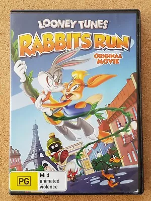 Looney Tunes - Rabbits Run (DVD 2015) Rare Au R4 VG - LNC • $32