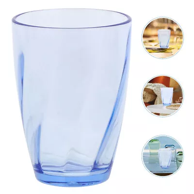 Unbreakable Drinking Glasses Glass Tea Cups Acrylic Wine Cups Beverage Glasses • £10.28