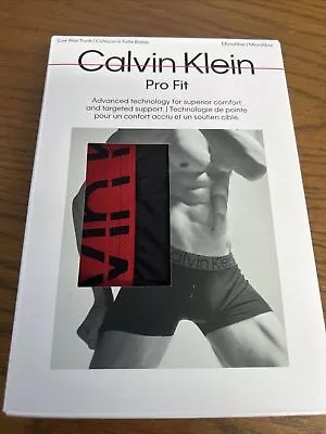 === Calvin Klein Men's (LARGE) Pro Fit LOW RISE TRUNKS NB3031-001 • $13.50