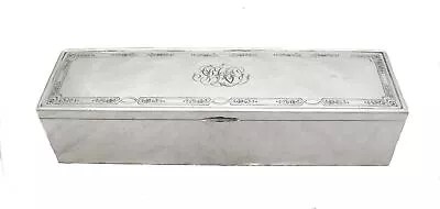 Fine Antique 925 Sterling Silver Gorham Chased Monogrammed Megillah Case • $3280
