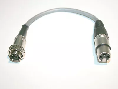 Cable ADAPTER XLR W - DIN RENK CONNECTOR For Uher Report Nagra And Others • £17.23