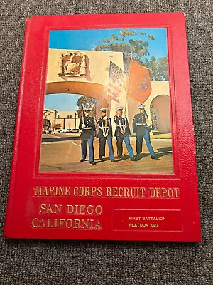 Marine Corps Recruit Depot San Diego CA 1st Battalion Platoon 1023 Ca 1973 • $10