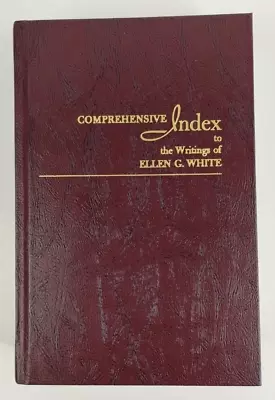 Comprehensive Index To The Writings Of Ellen G White Vol 4 Supplement SDA • $13.79