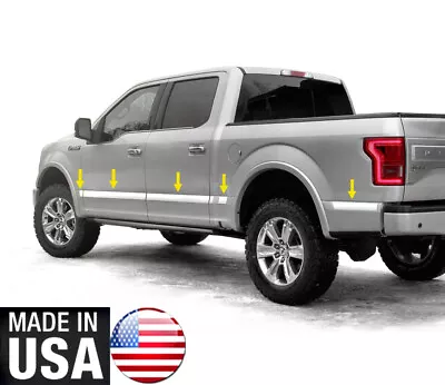 TYGER Body Side Molding Trim For 15-2020 F150 CrewCab 6.5' Bed 2 5/8'' Wide 12PC • $107