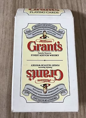 Pack Of Vintage Promotional Playing Cards. William Grants Whisky Advertisements • £7
