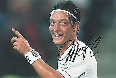 MESUT OZIL Signed 12x8 Photo REAL MADRID & ARSENAL COA • $63.13