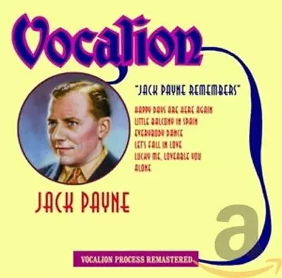 Jack Payne - Jack Payne Remembers - Jack Payne CD 2HVG The Cheap Fast Free Post • £3.49