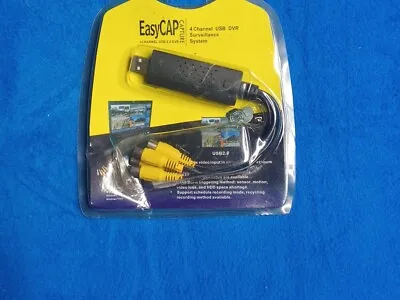  Easy CAP USB 2.0 Video Adapter With Audio Capture And Edit -FACTORY SEALED • $5.09